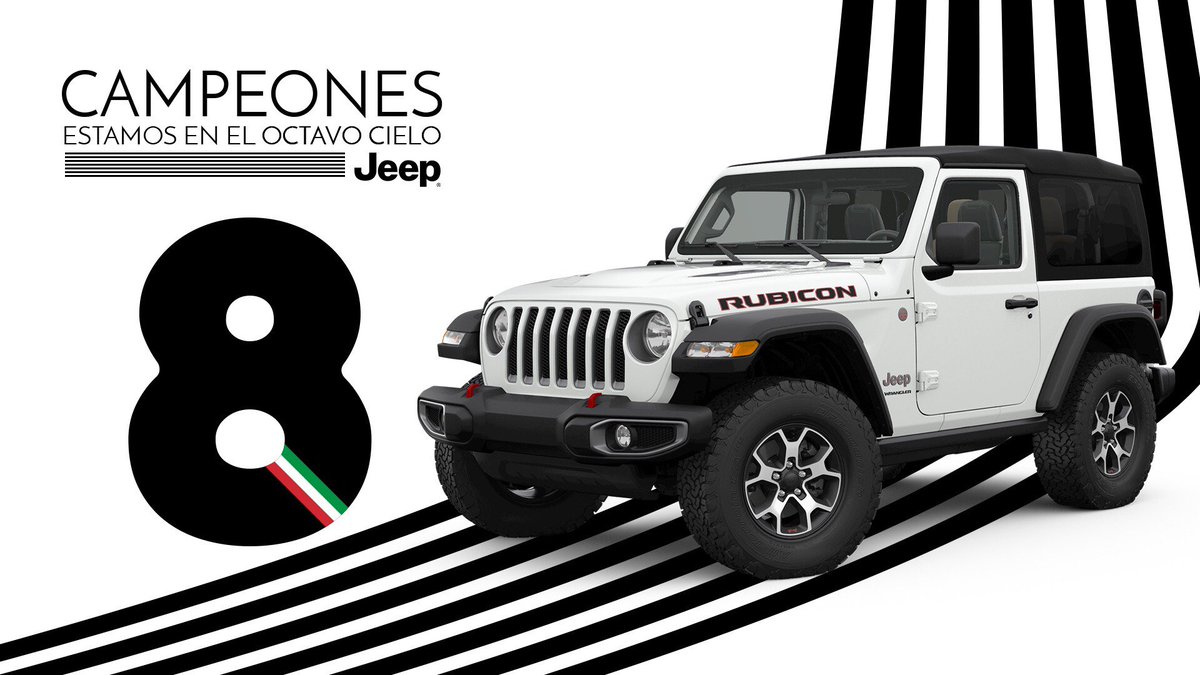 JeepMx's tweet photo. Jeep, orgulloso patrocinador del 8 veces campeón de la Serie A. #Juventus https://t.co/qK4RV9bfXT
