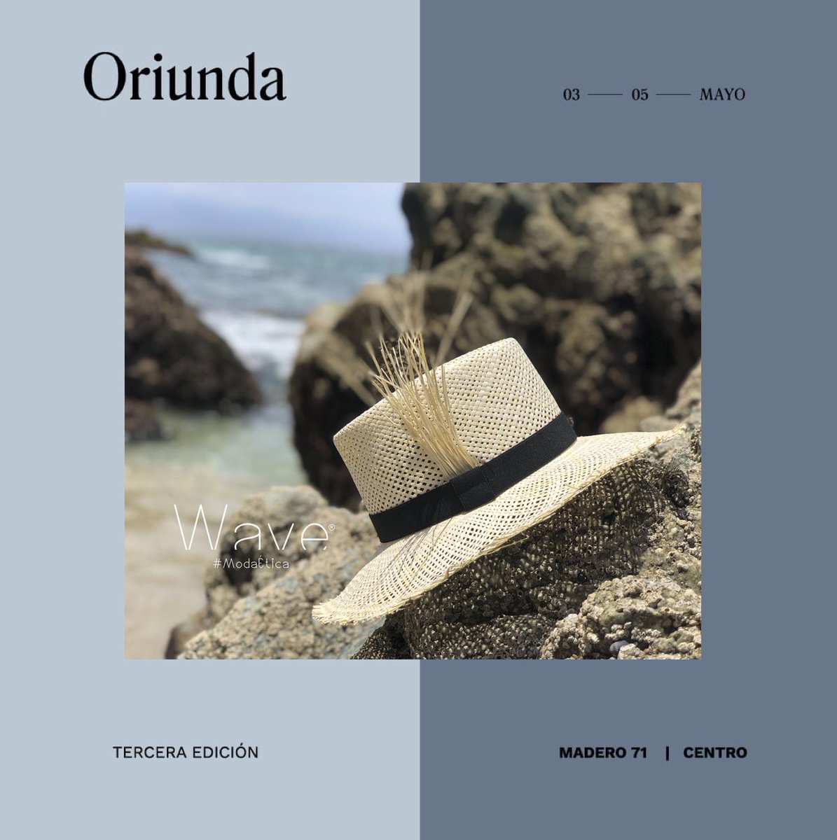 wavemodaetica's tweet photo. || Nueva Colección #Luxe �� ||
•
Sombreros #Jipijapa disponibles en Oriunda Mx del 3-5 de Mayo 
#wavemodaetica #oriundamx #diseñomexicano #queretaro #wavehats #panamahat #hechoenmexico #queretaromx #toquillastraw #toquilla #straw #fine #luxury #resortwear #headwear #custommade https://t.co/T1qmsgGImM