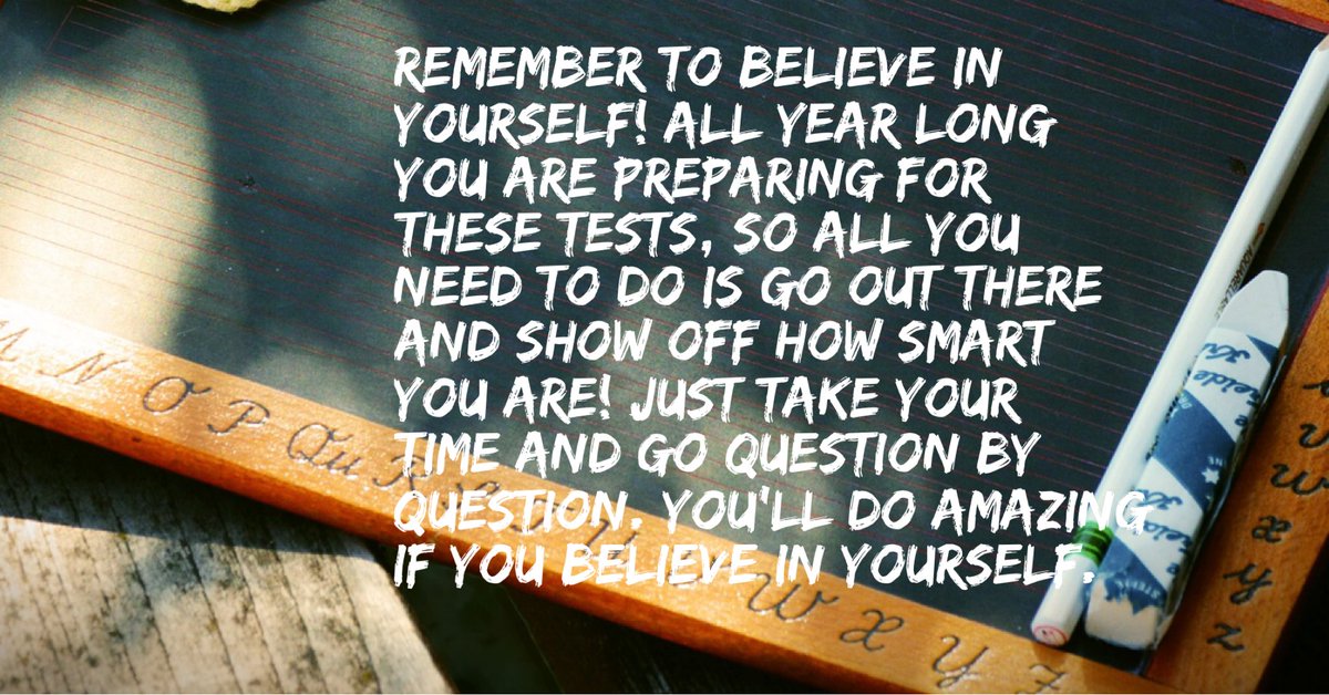 LMMSRocks's tweet photo. Teacher Test-Taking Tip #3 is brought to you by Ms. Verhotz. #testingsuccess https://t.co/EWE12qOBky