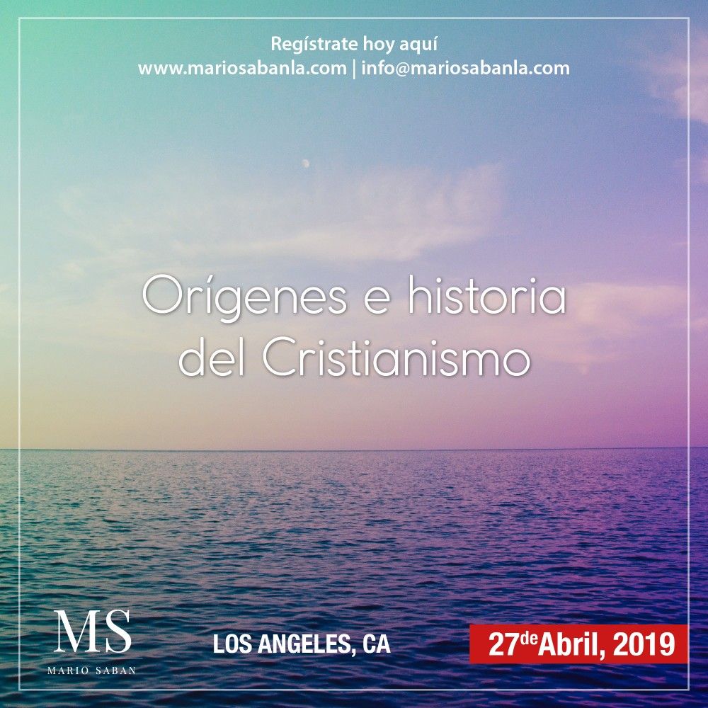 Regístrate Hoy - Asientos Limitados
mariosabanla.com/eventos/

O ven el 27 y 28 de Abril 2019, a esta dirección en el día de los seminarios:

Pierce College - Great Hall
6201 Winnetka Ave
Woodland Hills, CA 91371