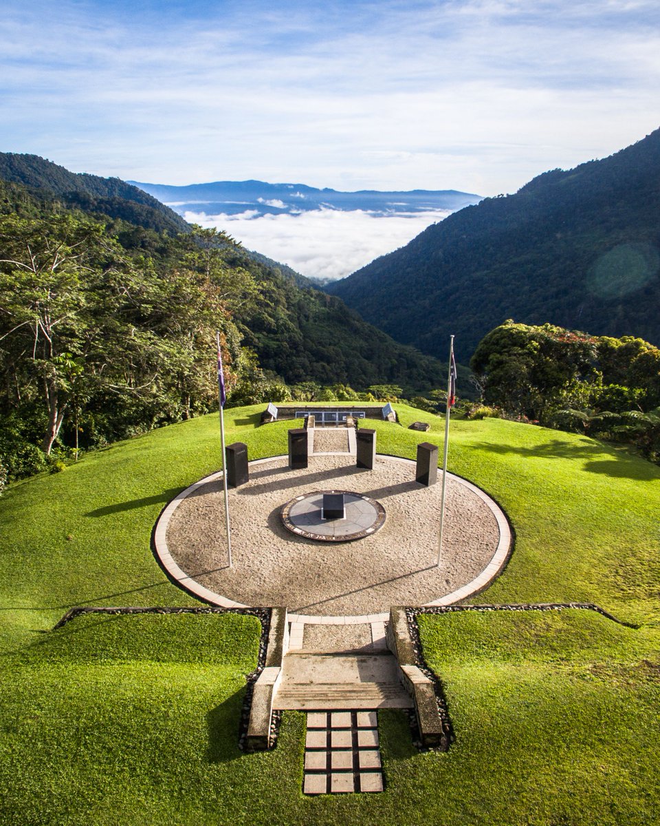 Today at Anzac day we give a tribute to those who served in some of the worst conditions warfare can demand in the jungles of Papua New Guinea. Many trekkers will have attended a dawn service here this morning. 

Lest we forget!
📷: @lostbytom
📍: Isurava War Memorial