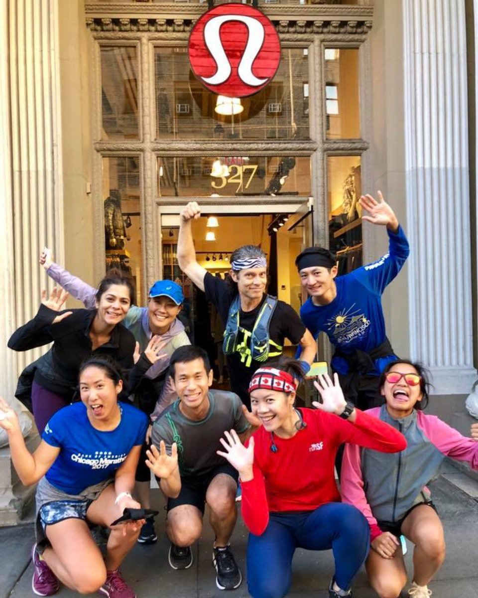 run365sf's tweet photo. "Your vibe attracts your tribe."✨ Joining Coach Larry and fellow Run365 tomorrow for a fun run at Lululemon Grant ave at 6pm! See you there trainees! #ThisIsRun365 https://t.co/d7PEVKbOzQ