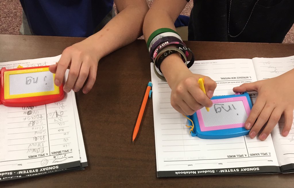 MrsSmeilesClass's tweet photo. Found these mini etch a sketches at The Dollar Store to add as a choice on our spelling choice board during our Sonday System lessons. 🙌🏻 https://t.co/IjFLL1xQ0Q