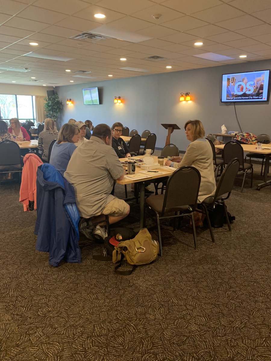 OrangeTerriJ's tweet photo. Had an amazing Orange leaders meet up in Kansas City last week!  Thanks @NorthHeartland for hosting!!! https://t.co/j4IriHgzzp