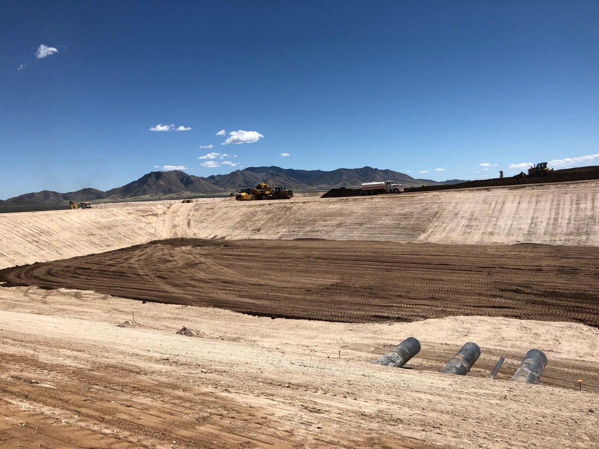 copper_gunnison's tweet photo. Gunnison #Copper Project April 24 Update
- Acid Unloading Pad
- Evaporation Pond Progress = 210,000 cubic yards excavated
- PLS Pond Progress
#EXMGF https://t.co/4alBReOgvH