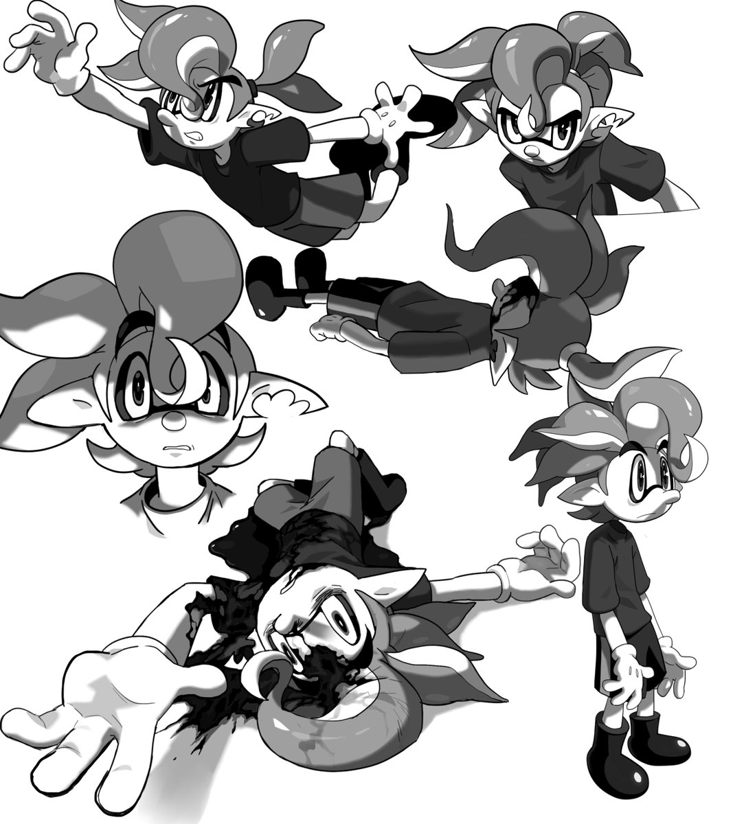 just fucking around &amp; experimenting with grayscale 