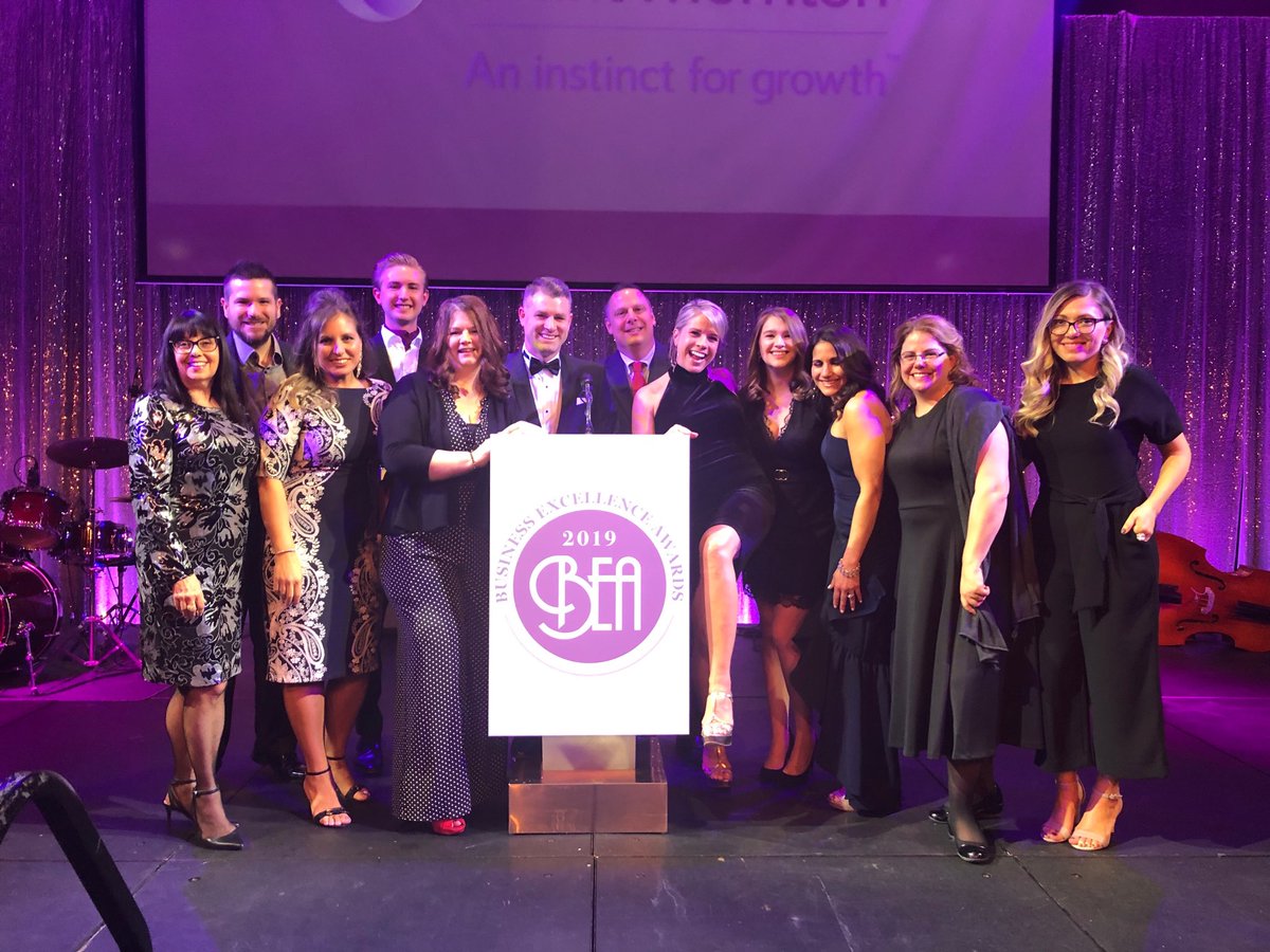 Our ⁦<a href="/WERCofC/">Windsor Essex Chamber of Commerce</a>⁩ #BEA19 Committee right before the show started ⁦<a href="/CaesarsWindsor/">Caesars Windsor</a>⁩ in #YQG