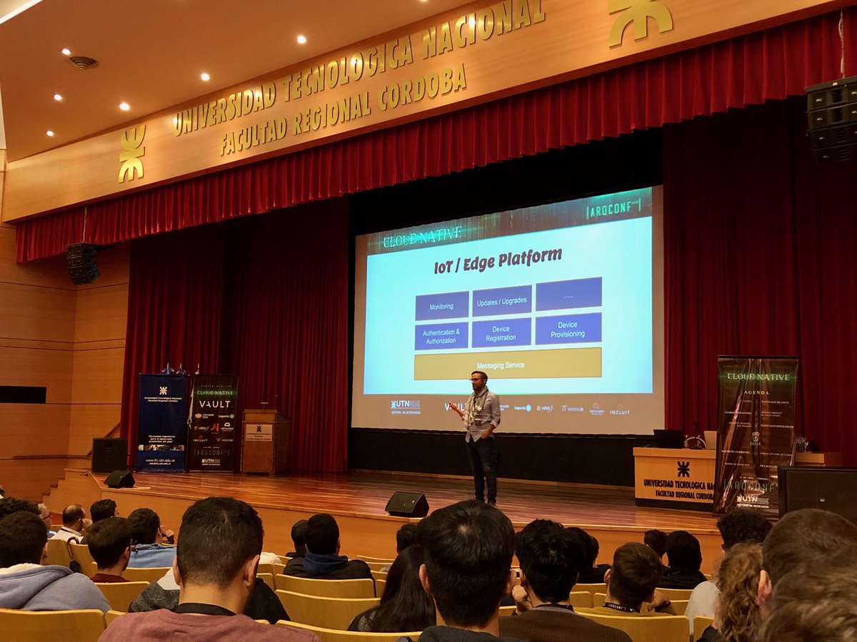 ⁦⁦<a href="/mauriff/">Mauri Ferreyra</a> talking about smart cities and IoT at ⁦<a href="/ArqConf/">ARQCONF</a>⁩⁩ ⁩conference