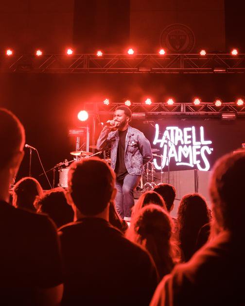 WPI's tweet photo. @WPI_SocComm's Big Show was the highlight of Quadfest, featuring performances by @QuinnXCII, @latrelljames, and @DutchReBelle. Did you attend? https://t.co/4m1ivehAgB