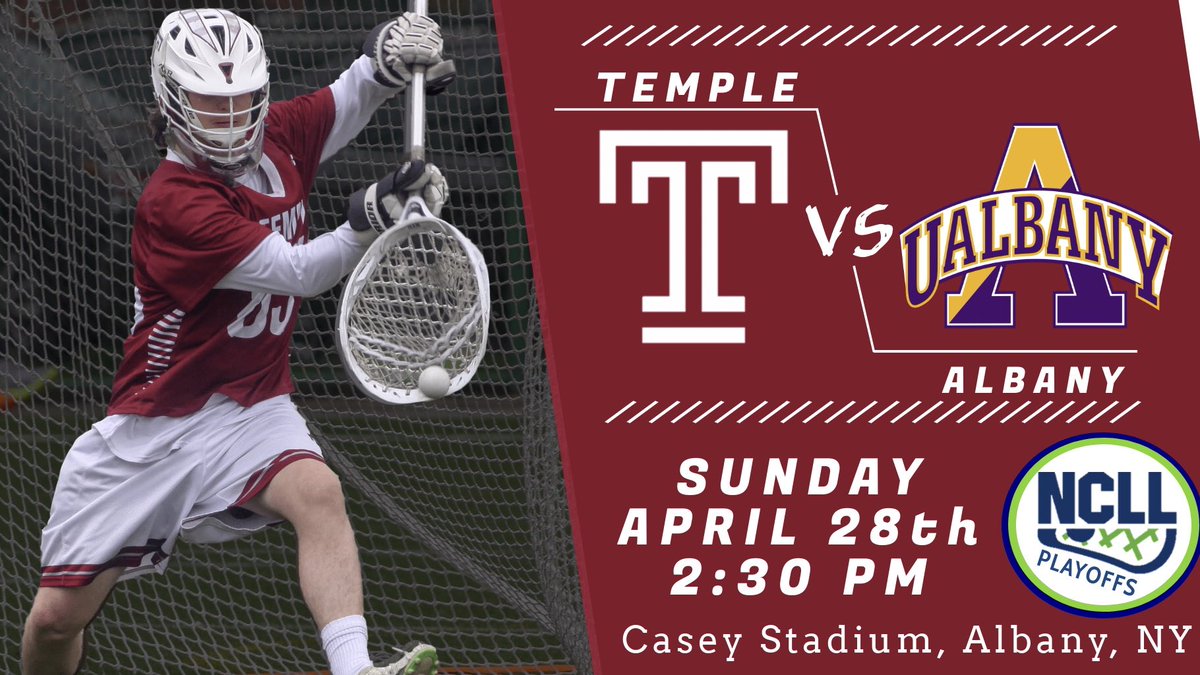 The matchup is set. The Owls will travel to Albany to take on the <a href="/UAClubLax/">UAlbany Club Lax</a> in the opening round of the <a href="/NCLLax/">NCLL</a> playoffs this Sunday afternoon.