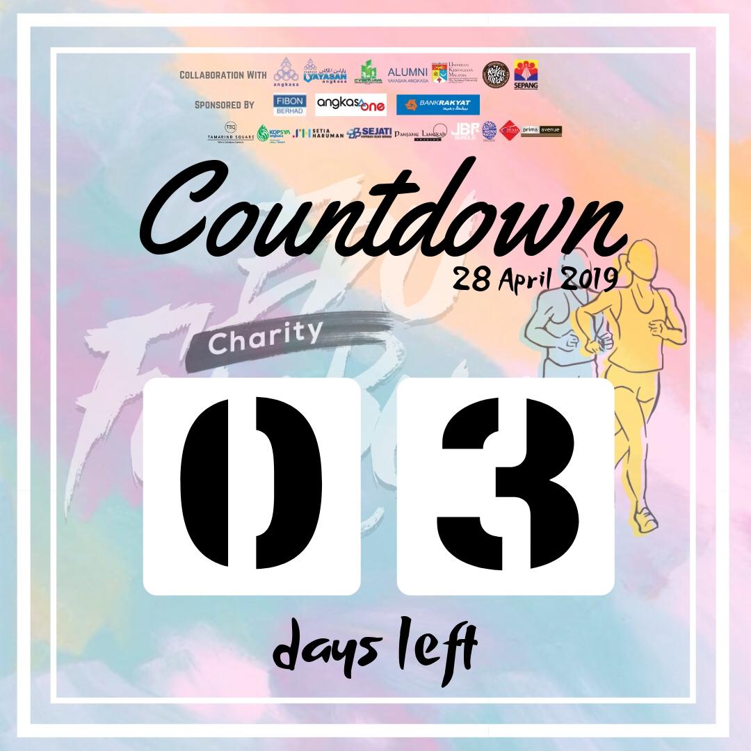 Fun2019's tweet photo. 3 days left to Edu Charity Fun Run 😍 Don’t forget to save the date on your calendar to collect race kit at Tamarind Square or UKM Bangi ❤️ https://t.co/4uOslH0h8M