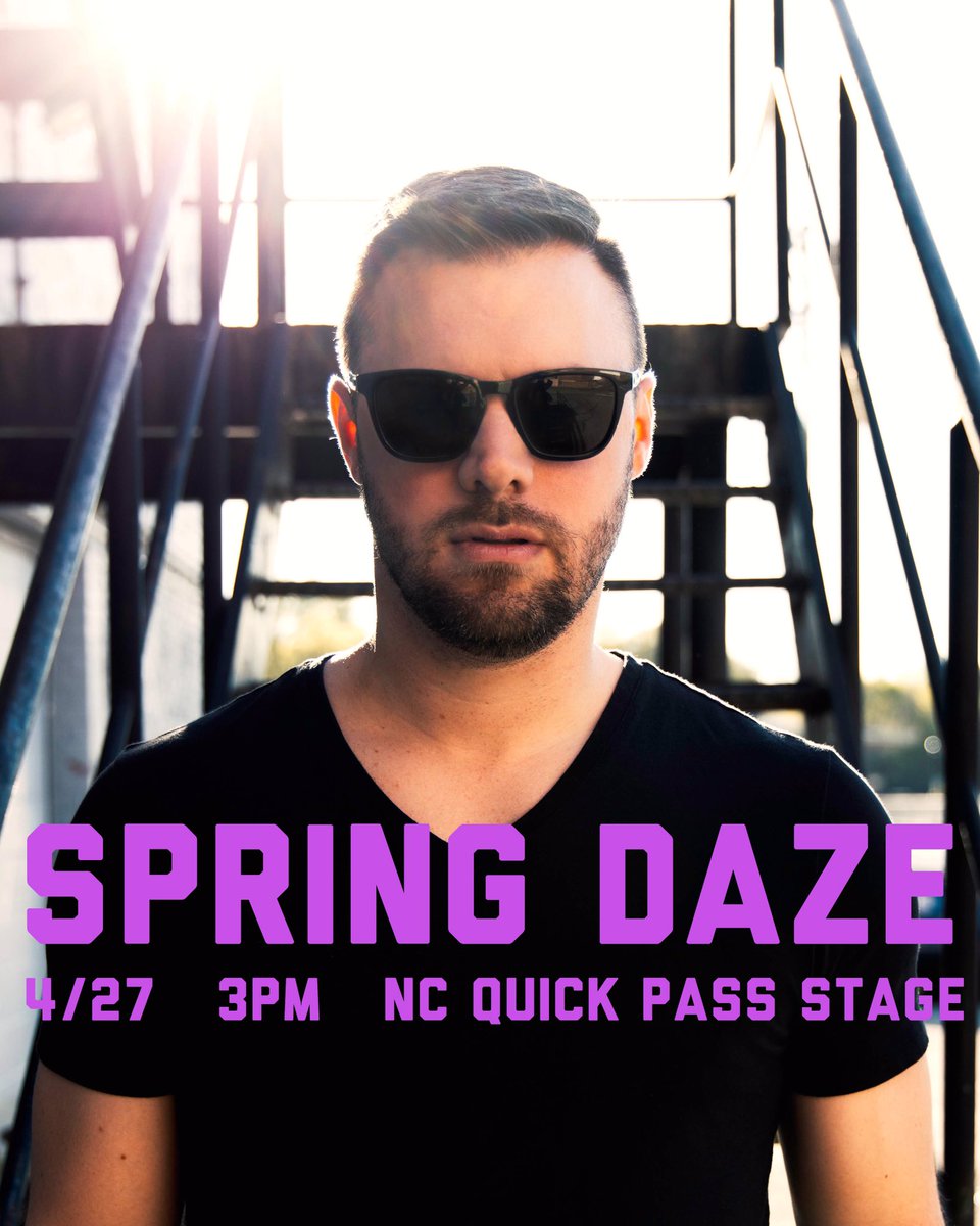 jakespotter's tweet photo. CARY! Catch the #SpringDaze set Saturday at 3pm. @TownofCary https://t.co/EP5izd2cQc