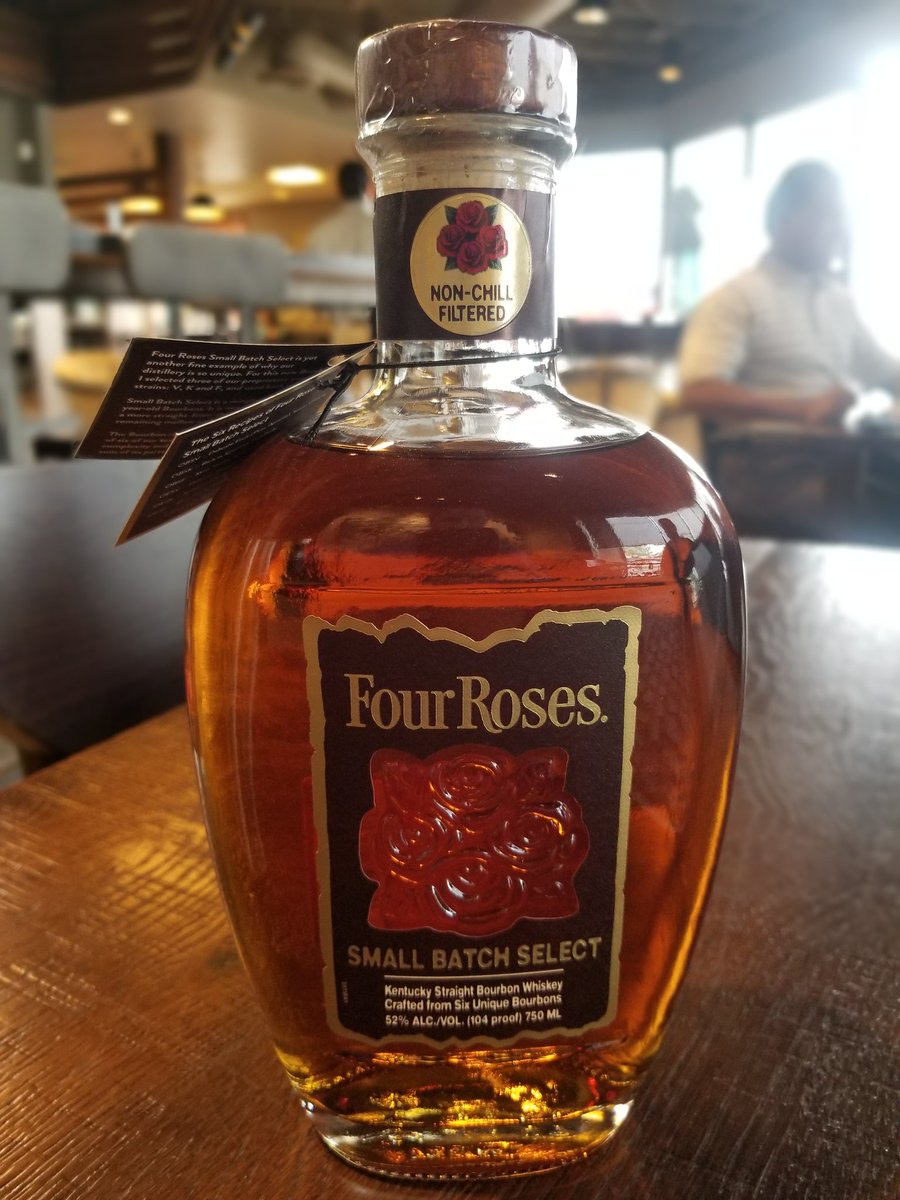 BluegrassBarrel's tweet photo. A huge thank you to @goodsonsupplyco for snagging me a bottle of the new @4RosesBourbon Small Batch Select! I have heard nothing but great things, so I am excited to crack it open ASAP! #bourbon #barrelaged #fourroses #smallbatchselect https://t.co/ObBwRMjdYg