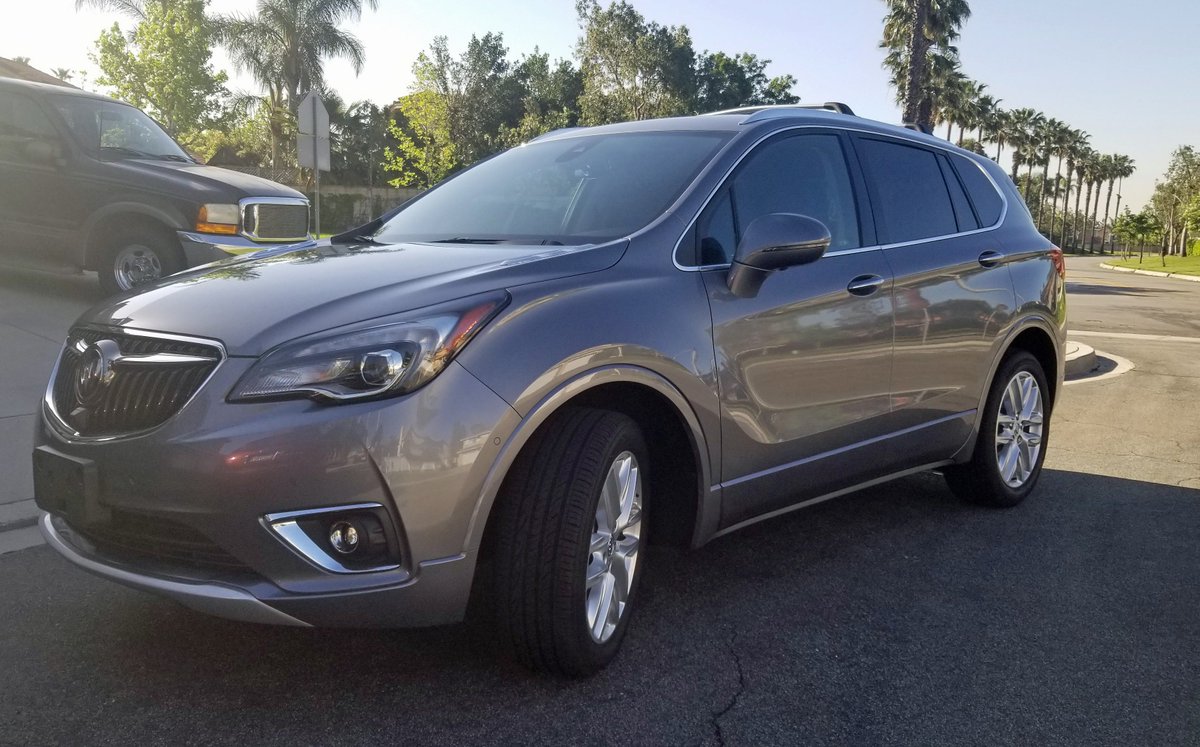 DangerCupcake's tweet photo. Look at this beautiful car I'm taking to #SantaBarbara! Can't wait to test drive the new AWD @Buick Envision. #BuickEnvision #BuickPartner #AGirlsGuide2Cars https://t.co/kLjgsjblZh
