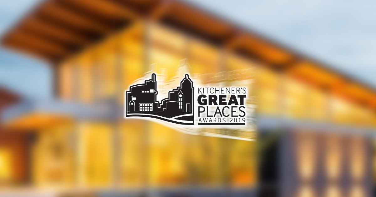 CityKitchener's tweet photo. Do you know a building or public space that demonstrates design excellence? Nominate it for Kitchener’s Great Places Award. Nominations close Friday, April 26:  https://t.co/Ie4rMNXWuQ https://t.co/FDYvCvuJT2