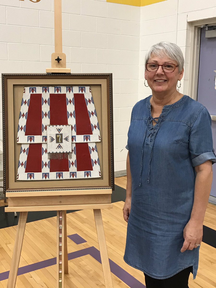 We learned about a ceremonial dress.