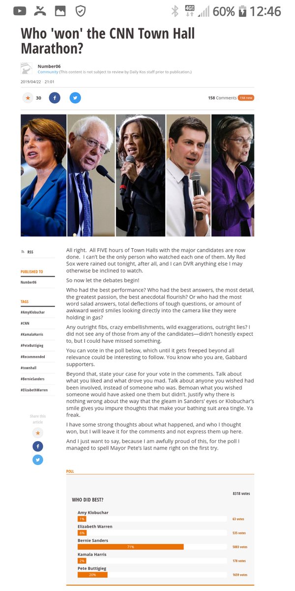 Fixer_guy's tweet image. Yea.. They just don't want to talk about the pariah polling at 1.5x to 5x anyone else in a non-rigged poll. 
Like, at all! 
No #DamnedFacts ALLOWED!!