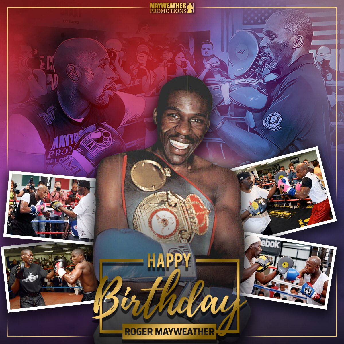 Join us in wishing Uncle Roger Mayweather a very special happy birthday!  