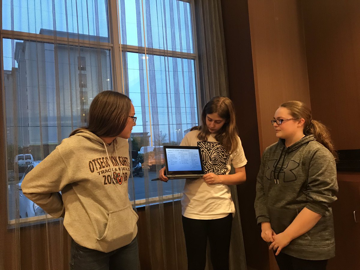 We have made it to Columbus to compete in the FCCLA State Leadership Conference! Hoping to bring home some gold! Thank you to <a href="/pentacareerctr/">Penta Career Center</a> for this opportunity! #pentapride #OtsegoKnights #MrsVollmar #OtsegoFCCLA <a href="/jerrygladieux/">Jerry Gladieux</a> @AdamKoch_Otsego