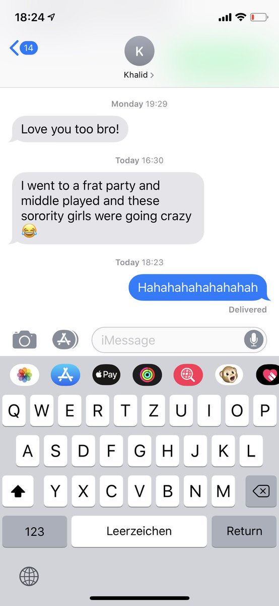 Zedd's tweet photo. These are the texts I live for 🤣 @thegreatkhalid https://t.co/Cpvh54RH8o