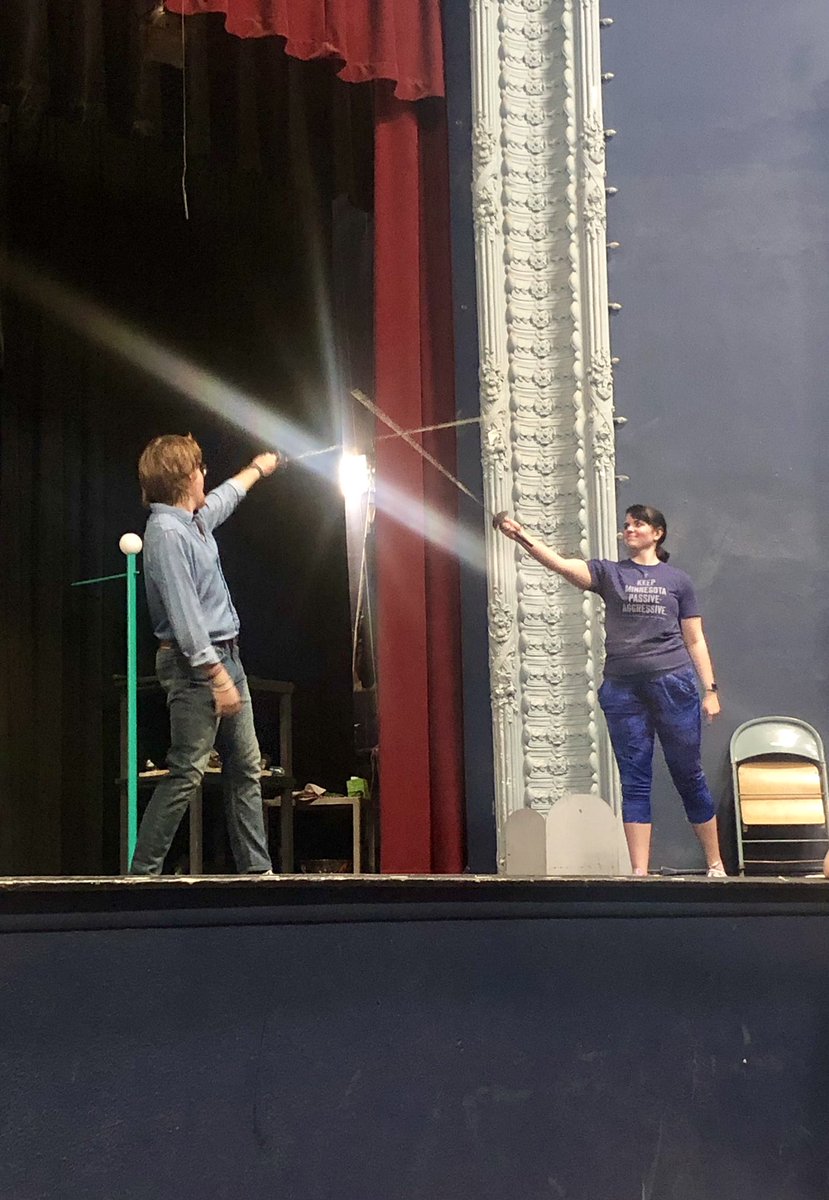 Clink! Clank! Swish! Poke! Slice! Smack! #ShakespeareMankato