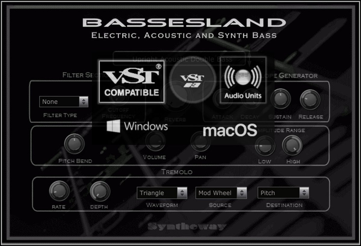 bassesland's tweet photo. Syntheway releases Bassesland v2 for Windows and macOS https://t.co/vIONLhub2N  #Bassesland #BassAudioUnit #BassKONTAKT, #BassEX24 #BassNKI #BassVST3 #VirtualBass #ElectricBassVST #AcousticBassVST #UprightBassVST #BassVST #DoubleBassVST #SlappedBass #FuzzBass #WahBass #SubBassVST https://t.co/8PI6RljyJn