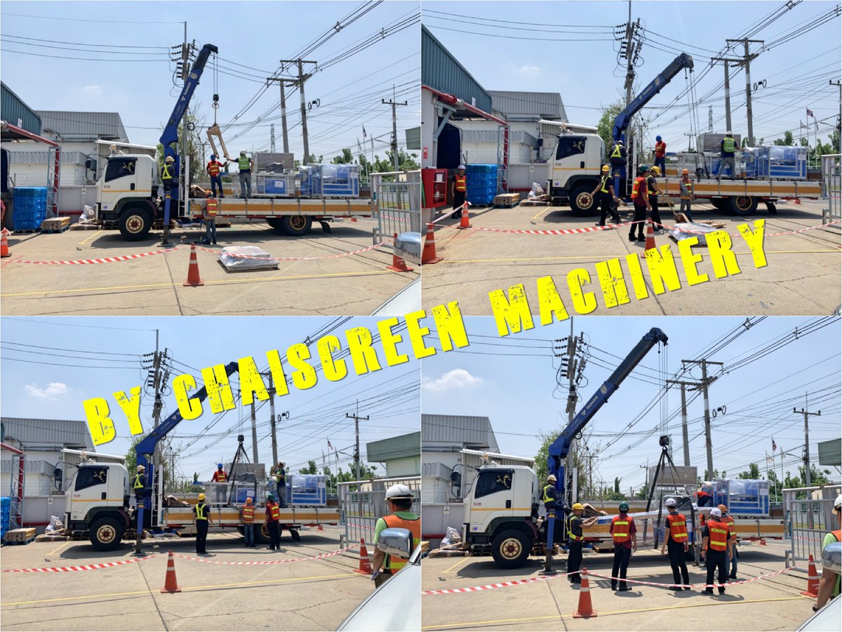 ChaiscreenMach1's tweet image. เปิดงานมาเครื่องใหญ่งานโปรเจคออโต้สกรีนก็ส่งลูกค้าได้ตามแผนงาน #ขอบคุณที่ไว้ใจชัยสกรีนครับ #automation_system #ทีมบริการเทคนิค #ทีมช่างชัยสกรีน #ชัยสกรีน #ชัยสกรีนแมชชีนเนอรี่ #chaiscreen