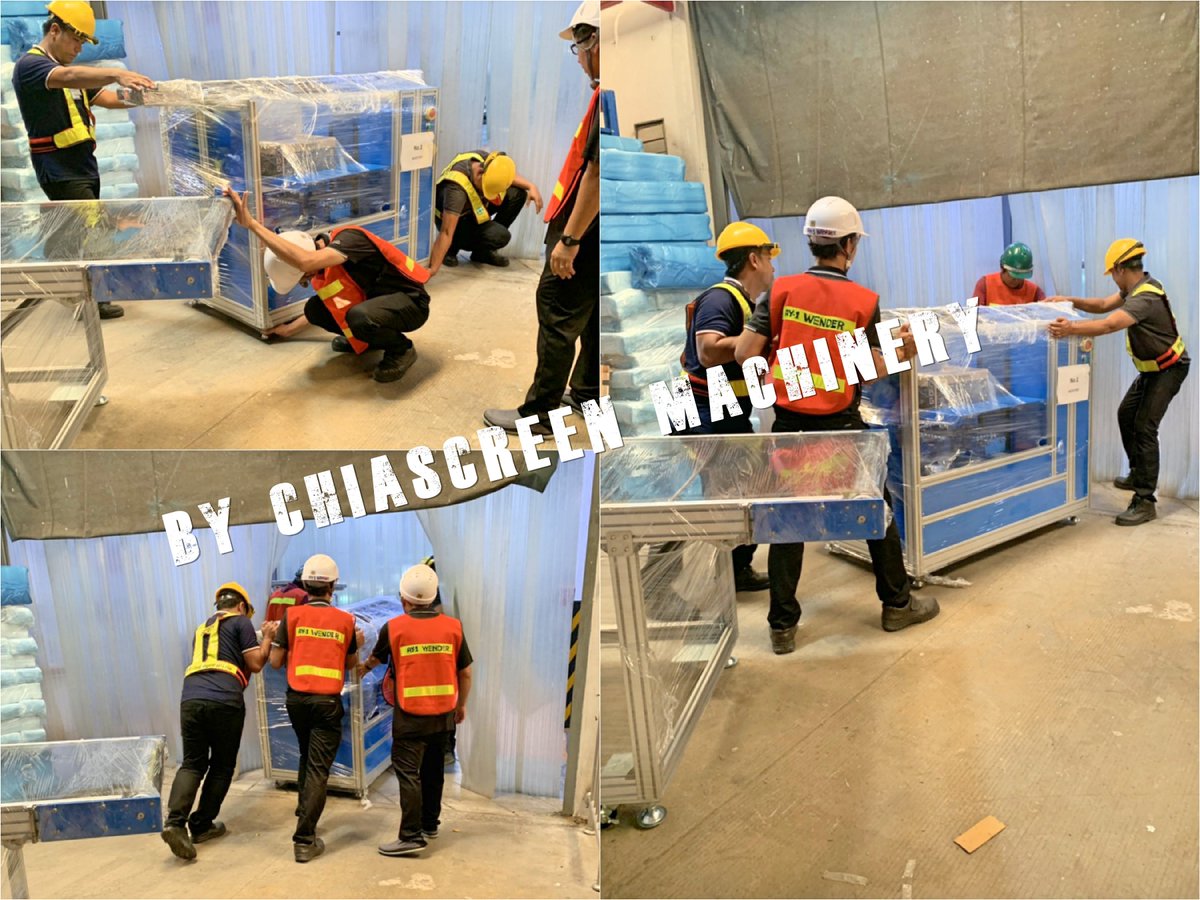 ChaiscreenMach1's tweet image. เปิดงานมาเครื่องใหญ่งานโปรเจคออโต้สกรีนก็ส่งลูกค้าได้ตามแผนงาน #ขอบคุณที่ไว้ใจชัยสกรีนครับ #automation_system #ทีมบริการเทคนิค #ทีมช่างชัยสกรีน #ชัยสกรีน #ชัยสกรีนแมชชีนเนอรี่ #chaiscreen