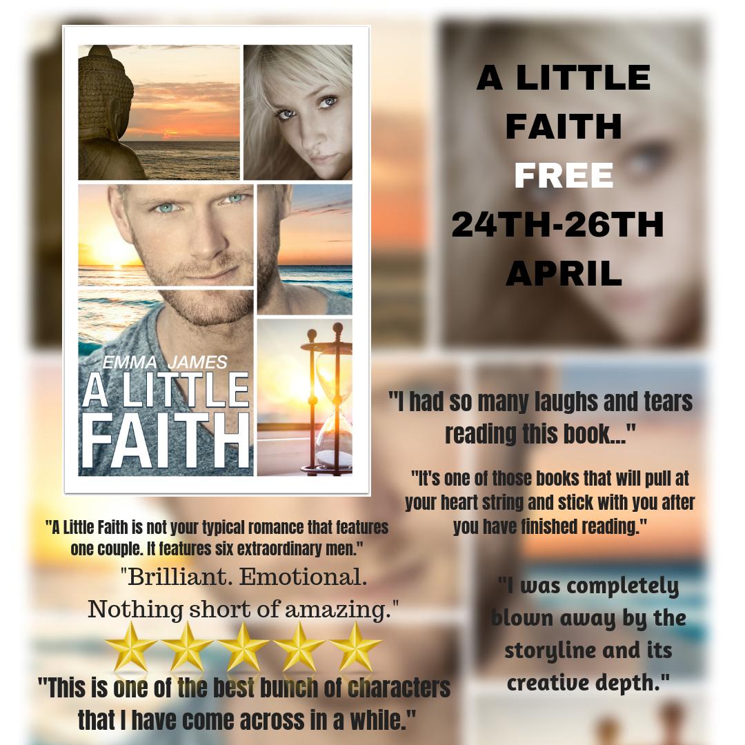 NovelsOnTheRun's tweet photo. ***KINDLE UNLIMITED***

FREEBIE FOR 3 DAYS
A Little Faith is on KU and you can keep it for FREE.
One click and read!
FREE until the 26th April.
A LITTLE FAITH
US: https://t.co/MkHY9oJ9k5 
UK: https://t.co/Xx3KdzLDCT 
AUS: https://t.co/kgPNvht18P 
CA: https://t.co/ygElwwyMyM https://t.co/VFqb97j3oB