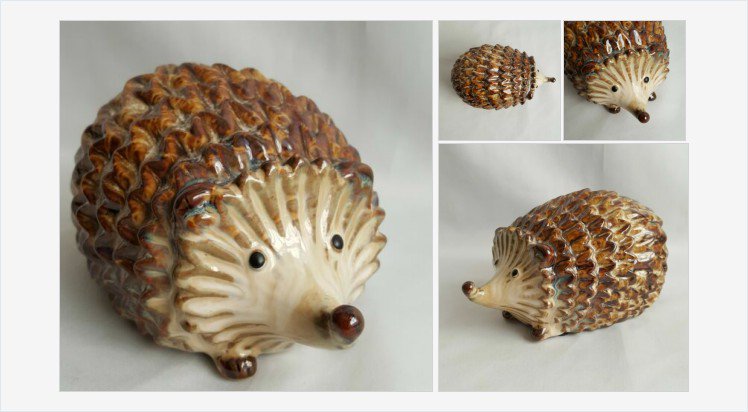 LornajaneCosign's tweet photo. Vintage Ceramic Pottery Glazed Hedgehog Decorative Decor | eBay 
https://t.co/ajRxYsIsL3 https://t.co/NkWTcG06kb