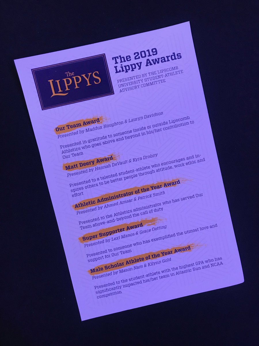philiphutcheson's tweet photo. 7th Annual #Lippys in the book. Glad to see this terrific trio from Year One production reunited. Thank you Shannon, April and Dr G! https://t.co/8DJqTtg5uq