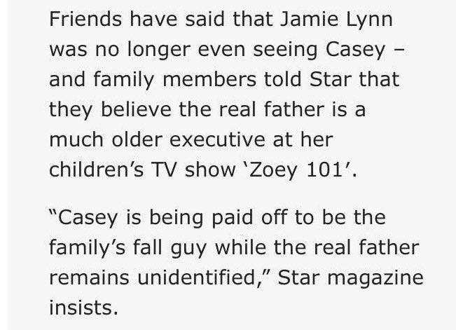 While the father’s identity still has yet to be revealed, many believe he is Dan Schneider. As crazy as this may seem, there is evidence from an interview w/ Stars Magazine along with side by side comparisons to help prove this theory