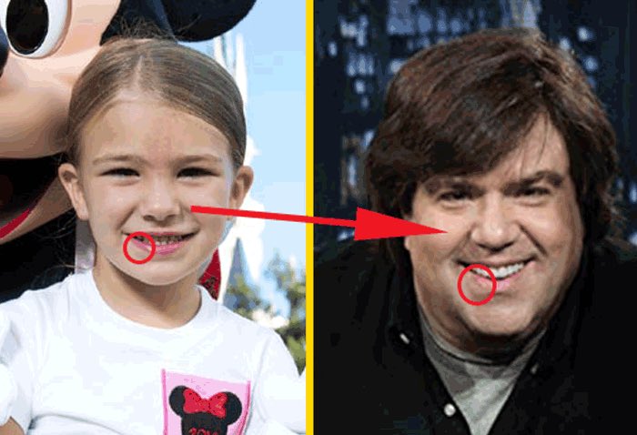 While the father’s identity still has yet to be revealed, many believe he is Dan Schneider. As crazy as this may seem, there is evidence from an interview w/ Stars Magazine along with side by side comparisons to help prove this theory