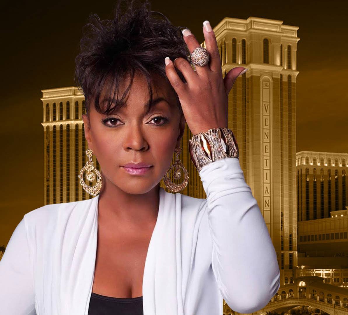 LasVegasSoul's tweet photo. Anita Baker LIVE in Concert at #TheVenetianTheatre @VenetianVegas on May 31-June 8! Tickets on sale NOW! Click here for show dates: https://t.co/fQ4Buf1Ji8 https://t.co/KVptgUedYc