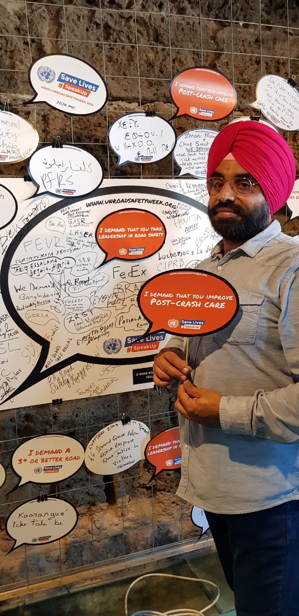 [News] : "RT avoidaccident: Lets do it Locally to reach Globally #Sweden 
#SpeakUp for #Leadership for #Demand this UN Global Road safety Week UNGRSW .RoadSafetyNGOs YOURS_YforRS RoadVictimsNGO etiennekrug UNRSC " x.com/RoadSafetyNGOs…