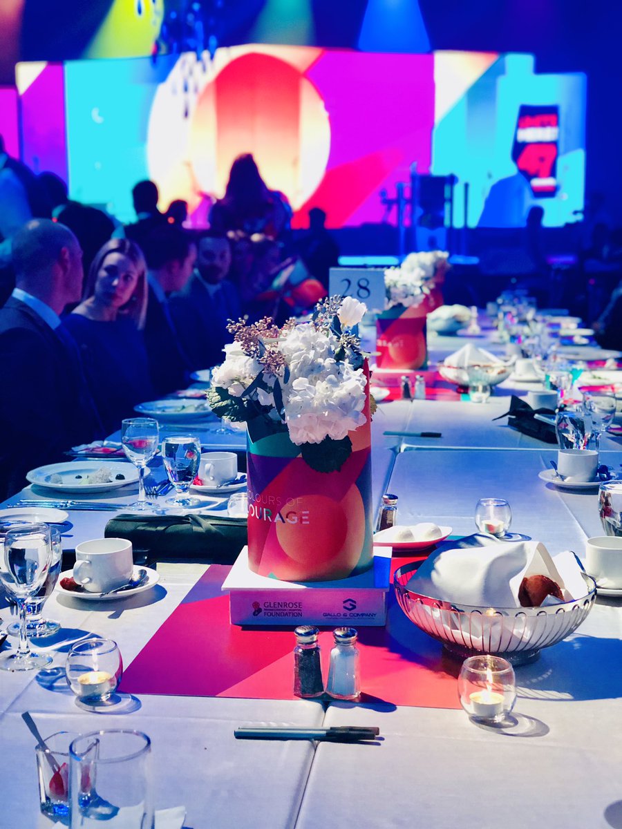 RiverCityEvents's tweet photo. What a beautiful evening of support, courage and hope benefiting the @glenrosefdn. #coloursofcourage #couragegala2019 https://t.co/sm51GHpnWU