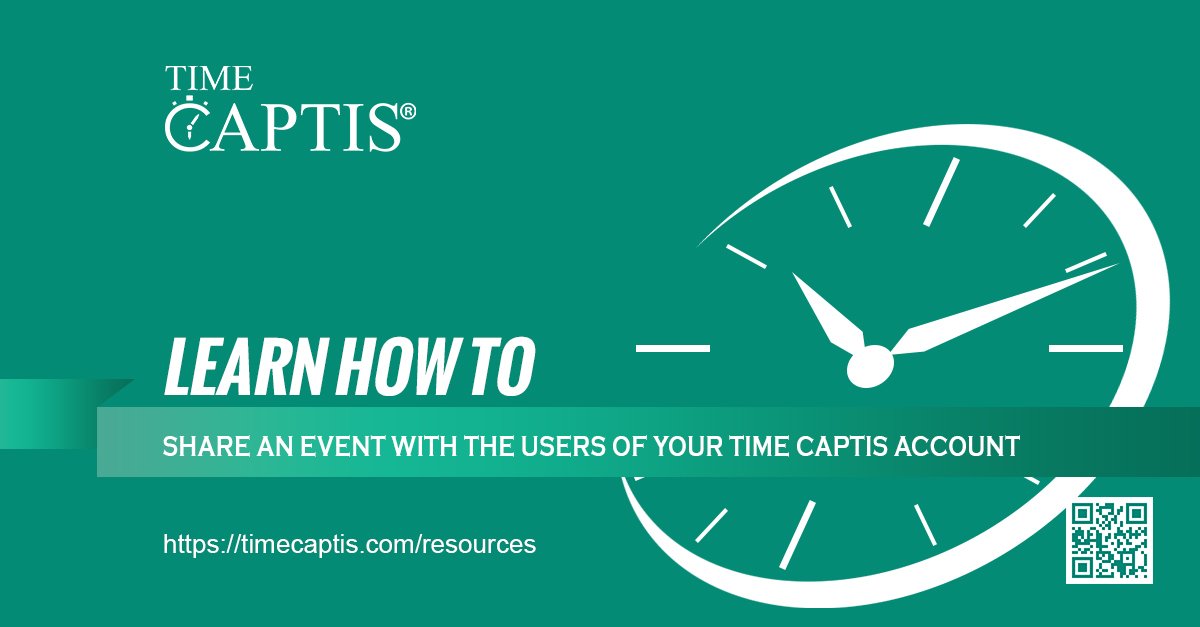 timecaptis's tweet photo. Learn how to Share an Event with the Users of your Time Captis #TimeCaptis
https://t.co/Xx1QQLcVWK https://t.co/ihxHurRPVA