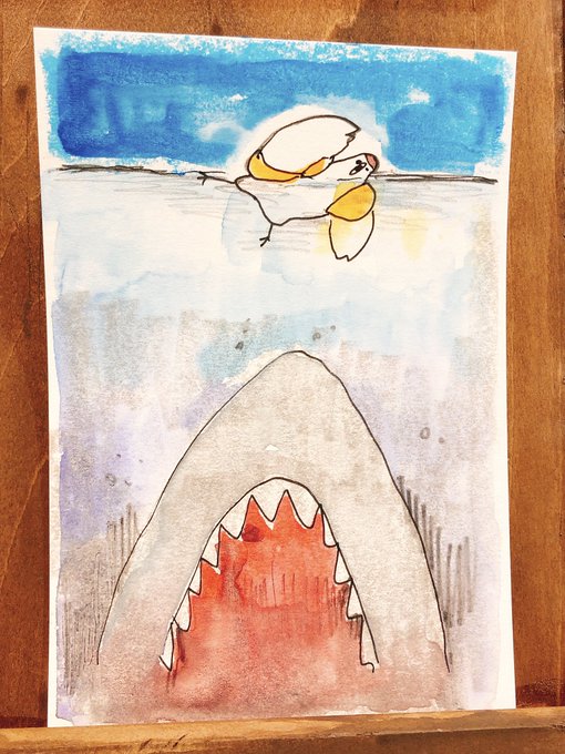「shark」 illustration images(Oldest)