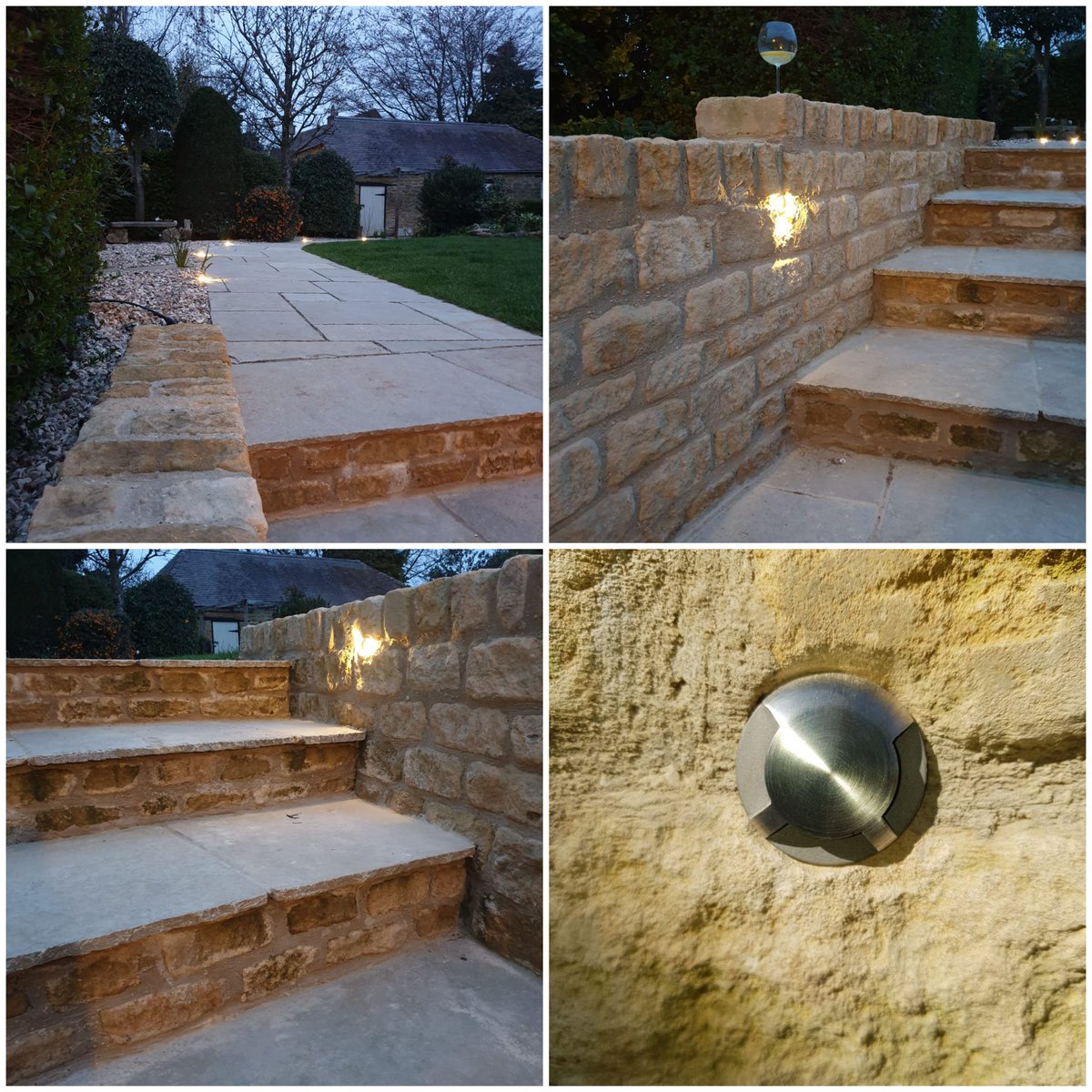 Fitted new <a href="/collingwoodLED/">Collingwood Lighting</a> GL090  Client very happy. And so am I. #gardenlighting #lighting #sparky #sexy