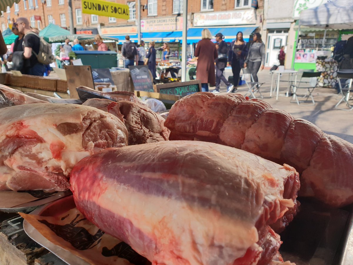 farm_picks's tweet photo. Find us today at @TheSpreadFood #primrosehillmarket @brookgreen_mk @HornimanFarmers @Londonfarmers #balhamfarmersmarket #ladbrookgrovefarmersmarket and @SouthfieldsFar1 for all of our usuals! #organic #grassfed #highwelfare #beef #lamb #pork #chicken #wildgame #hotfood https://t.co/pXrrI230F6