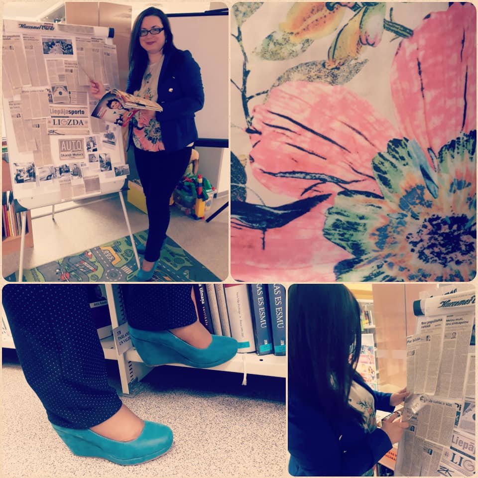 Bibliotekāres ir radošas un stilīgas! 😎💅 Prot pieskaņoties jebkuram pasākumam un situācijai. 😊☀️
#bibliotekārumode #stils #mode