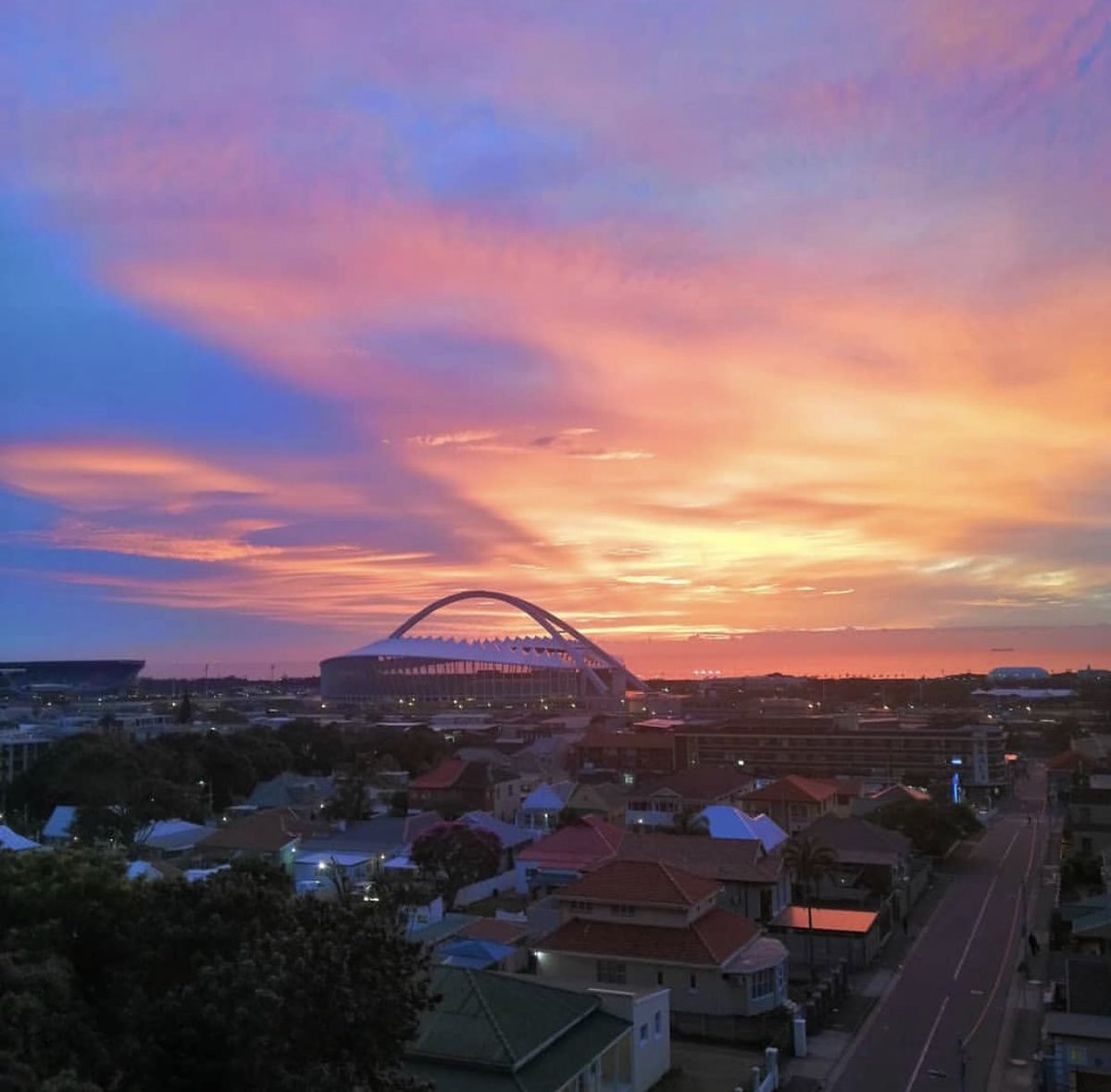 Candy Floss Skies #Durban