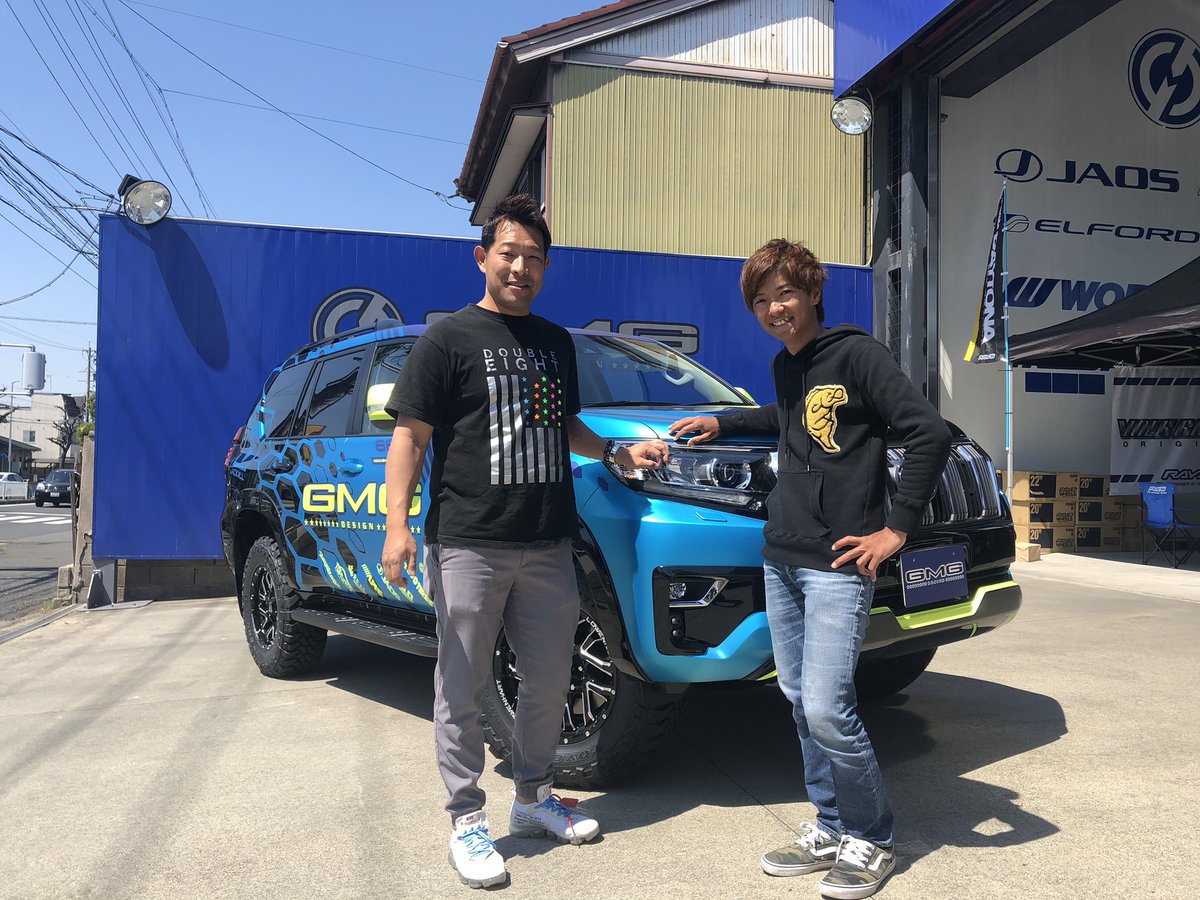 加木屋 守 マーモ Gmgオリジナルカスタム仕様車のランドクルーザー150プラドで全国をトレイルして行きます Gmg ジャッカルラッピングも完成 まだまだ途中経過状態なので 今後は釣りに特化した内装なども展開して行きます