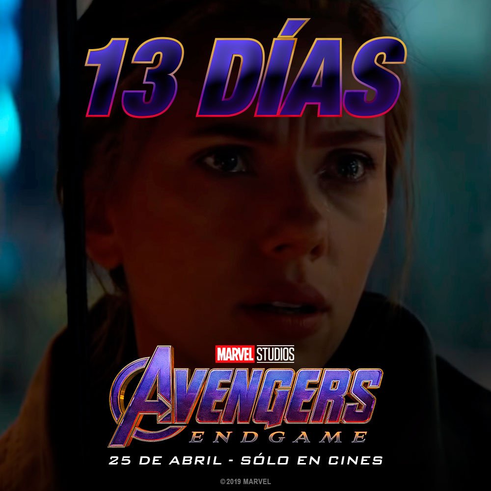 CinescalasOk's tweet photo. Luchar con lo último que les queda. 😟
En #13Días llega #Avengers: #EndGame. https://t.co/eX32Cd1PO1