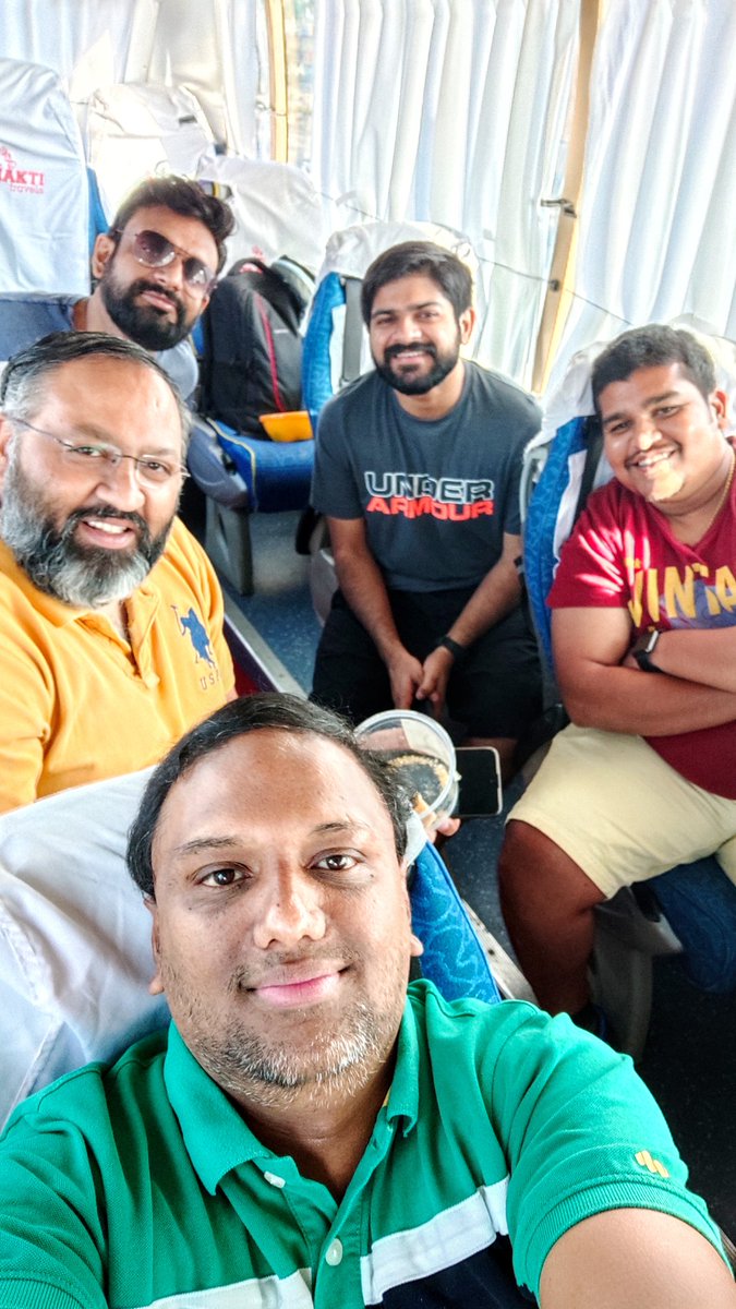 dhempe's tweet photo. Finally enroute to @CrownePlazaChn on #DakshinBloggerBus for the celebrations of the year as #DakshinAtCrownePlaza turns 30 today! #DakshinTurns30
#PrideOfChennai #CPChennai #IHG #AnIHGHotel #IHGFoodie #TheFoodieTales #GVMediaTech #MacroTraveller #DhempeTravelBlog @gvmediatech https://t.co/bcY4bzyq5S