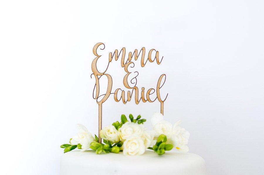Personalised Wedding Cake Topper - Laser Cut Names tuppu.net/e7ece9dc #HoneywellWeddings #Wedding #rusticwedding #Etsy #Bridetobe #weddingsignage #PersonalisedNames