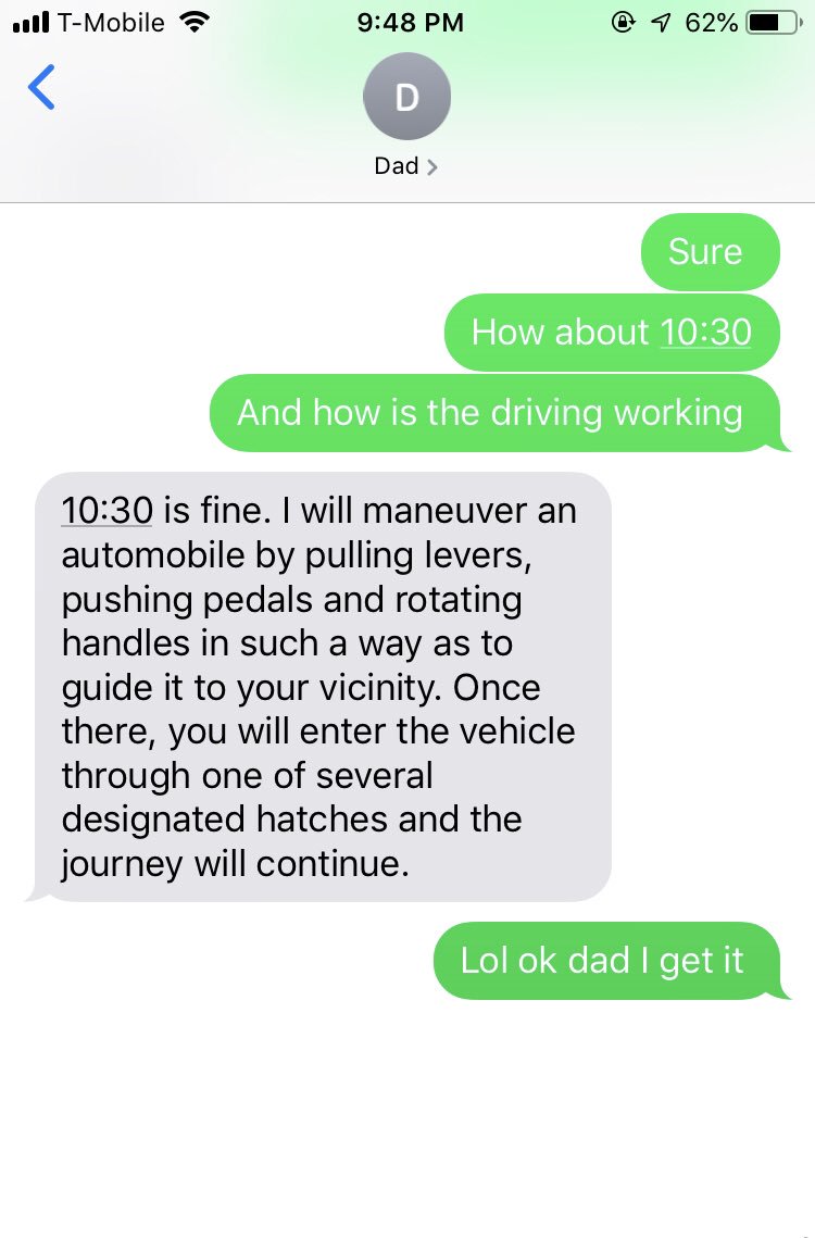 planning errands with dad be like: