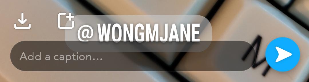 wongmjane's tweet photo. Snapchat is testing new UI for adding caption

Snapchat is refining the unreleased Mention sticker https://t.co/B6WqoQbIsd