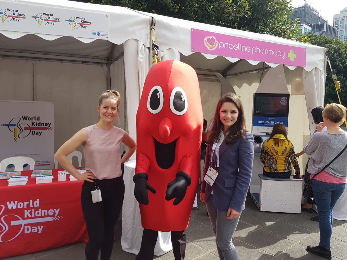 worldkidneyday's tweet photo. We met Billy the kidney on Queensbridge square in Melbourne! check out our booths @kidneyhealth @donatelifeaustralia @PricelineAU #ikidneycheck https://t.co/9NtoLmO0rT