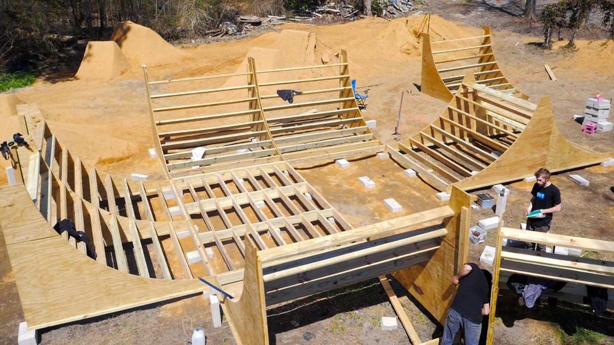 Anthony Panza On Twitter Building The Craziest Backyard